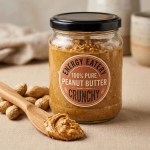 Stone-Ground 100% Pure Crunchy Peanut Butter